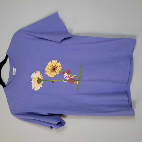 Disney Tops - Vintage 90's Piglet purple short sleeve tshirt